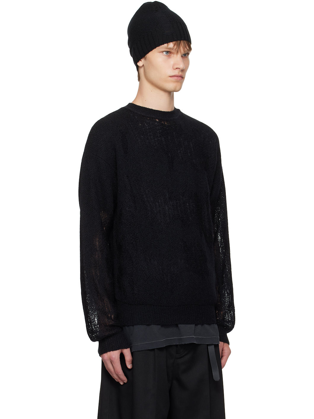 Black Kamillo Oversize Sweater - 2