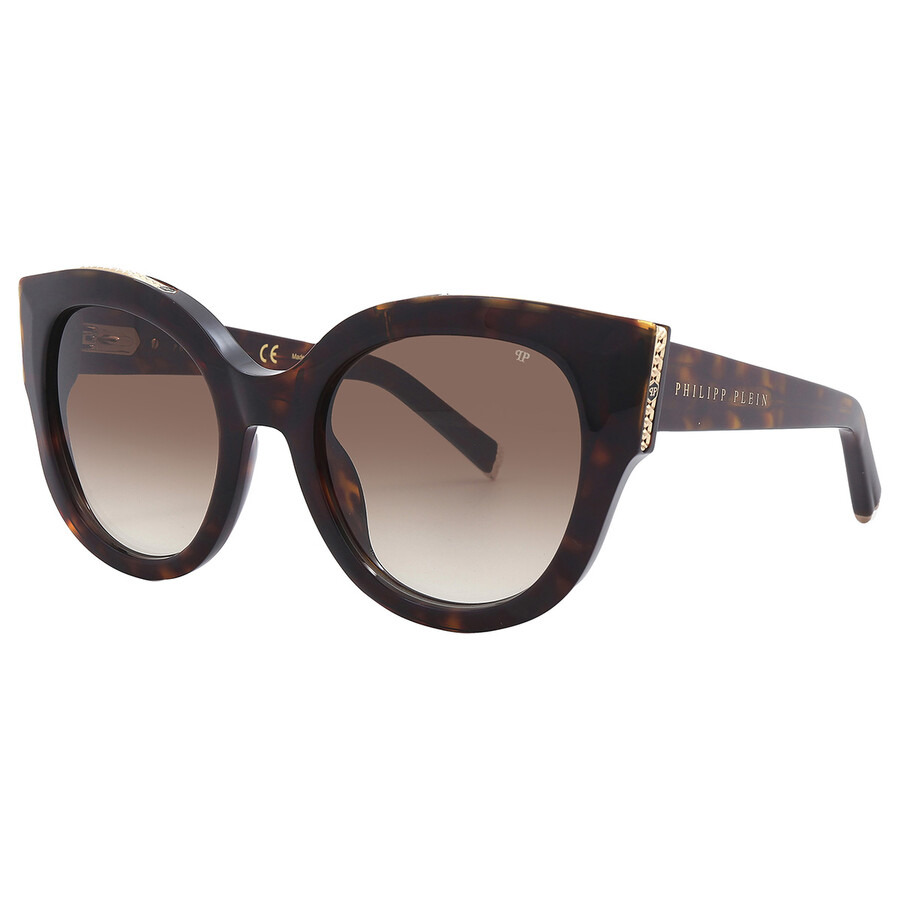 Philipp Plein Brown Gradient Cat Eye Ladies Sunglasses SPP026S 0722 53 - 3