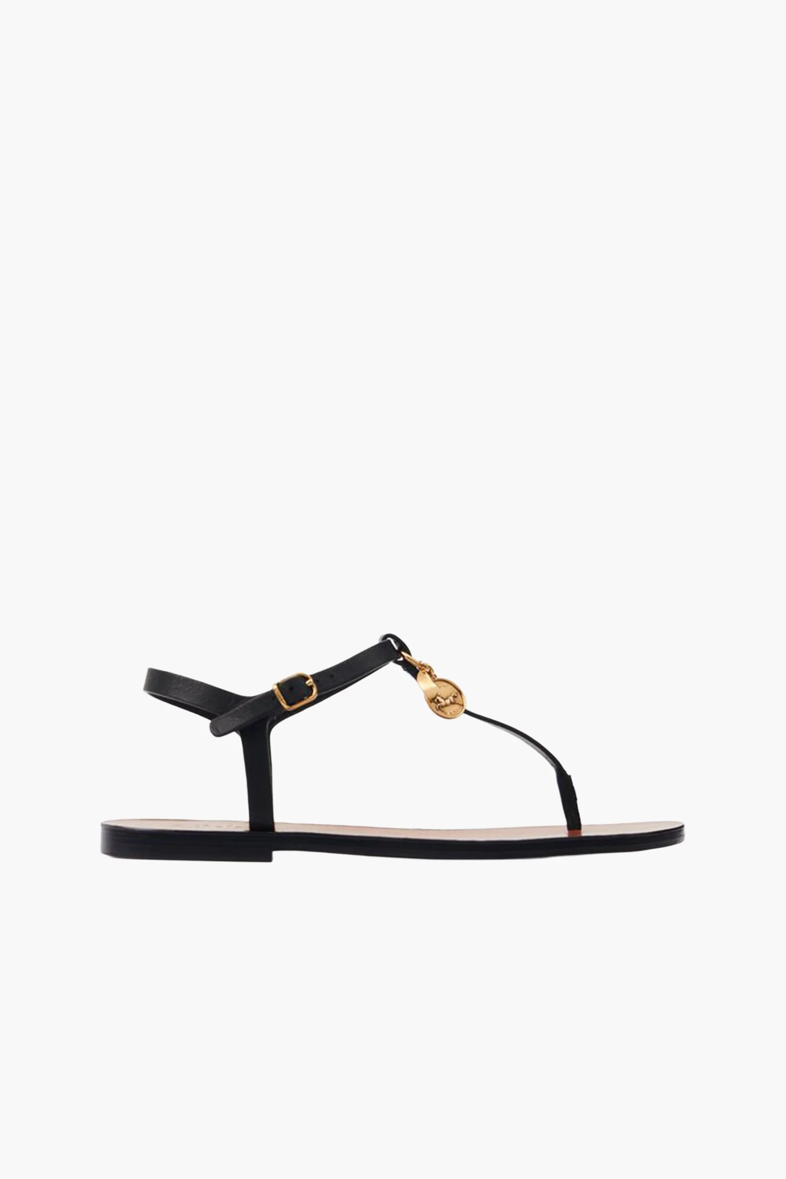 CHLOÉ CHARMS FLAT SANDAL - 1