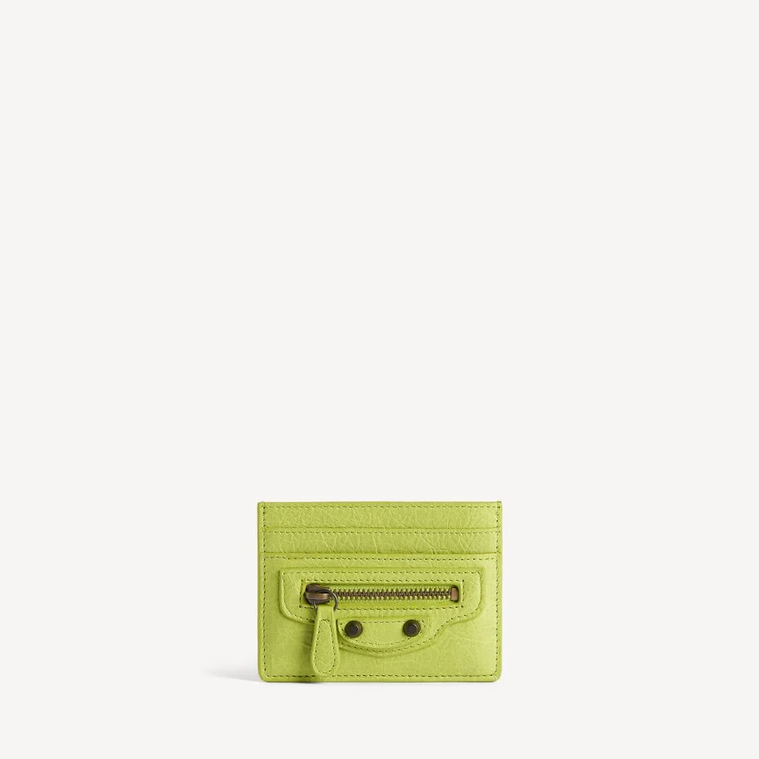 Women's Le City Card Holder in Pistache - 1