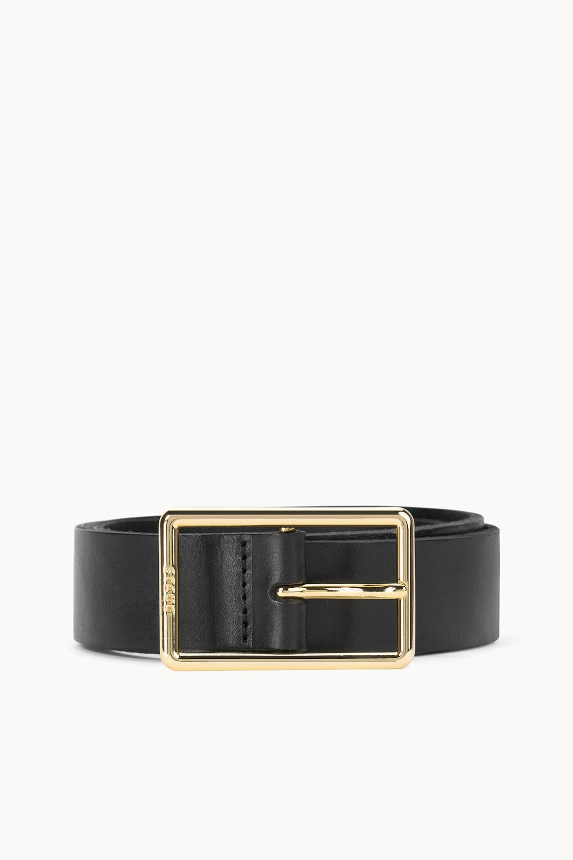 STAUD JEANS BELT - BLACK YELLOW GOLD - 1