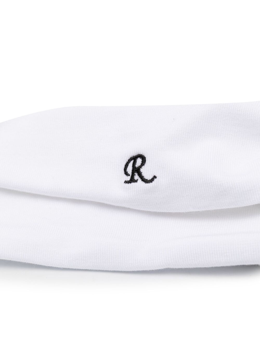 logo-embroidered snood - 2