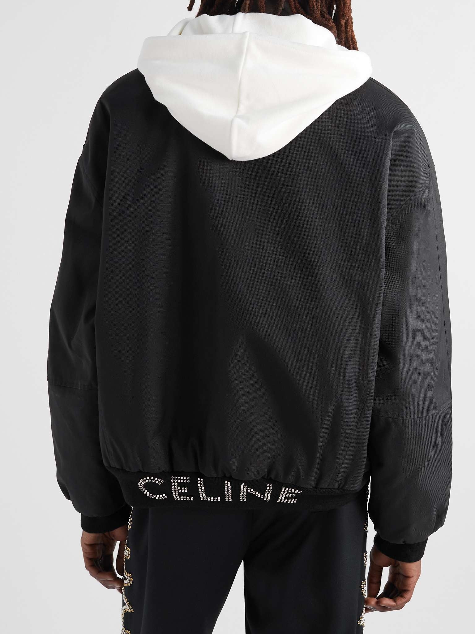 Logo-Embellished Nylon Bomber Jacket - 5