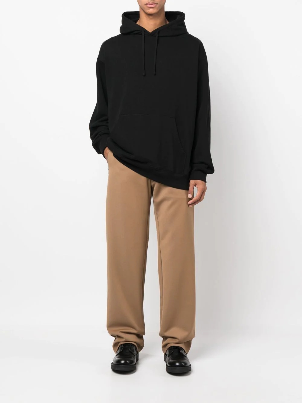 belted straight-leg trousers - 2