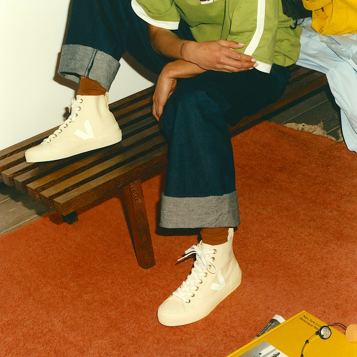 WATA II CANVAS BUTTER WHITE BUTTER SOLE - 4