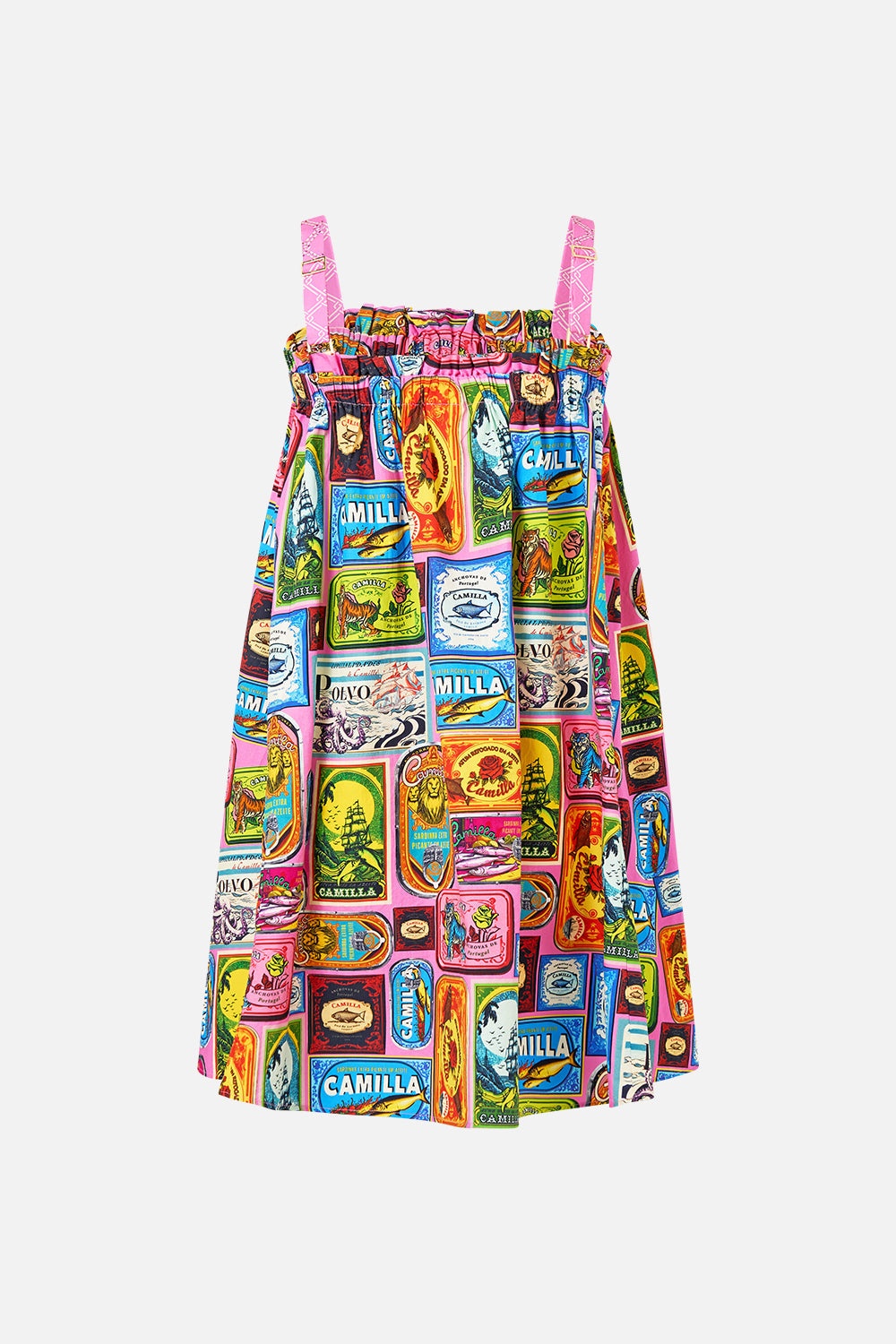 WIDE STRAP SHORT SUNDRESS - 8