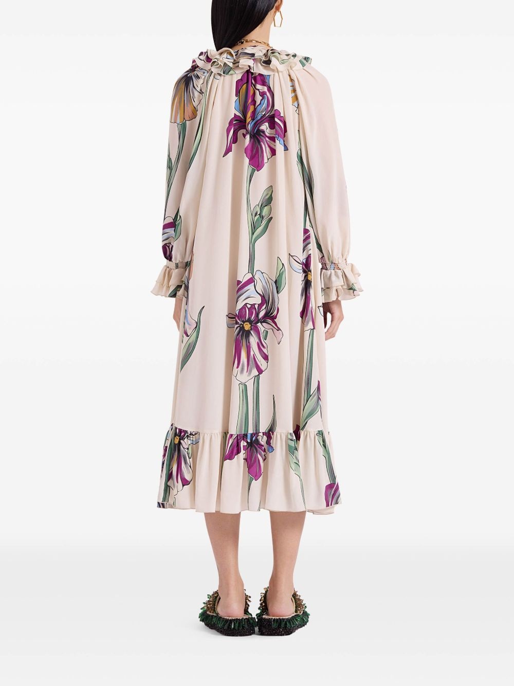 Jude floral-print midi dress - 3