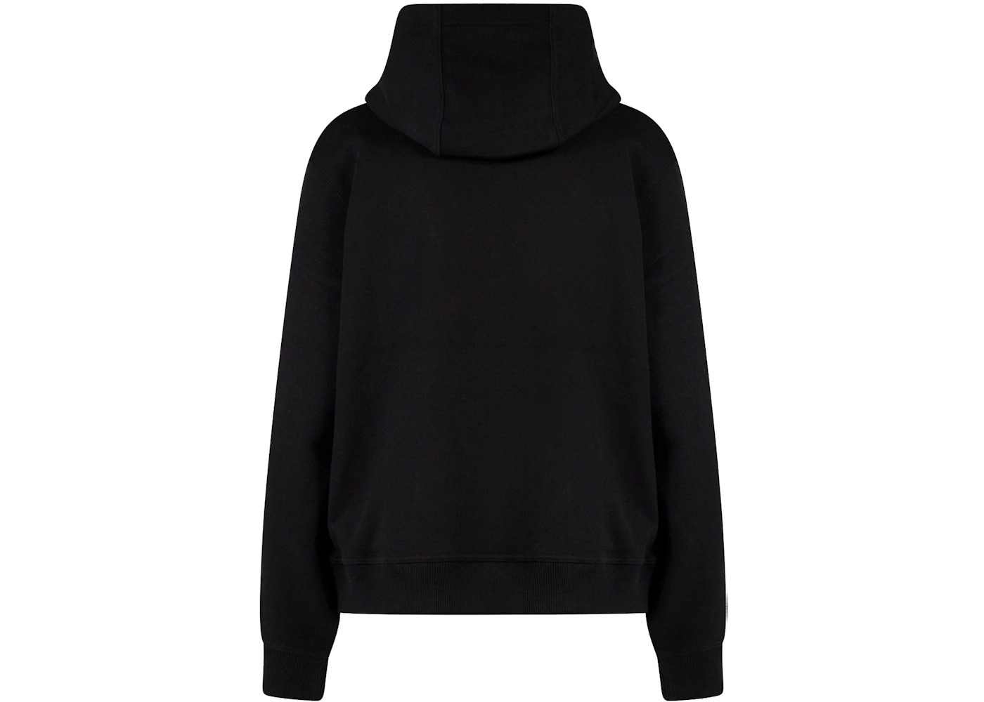 Burberry Women's Frontal Logo Organic Cotton Sweatshirt Black - 2