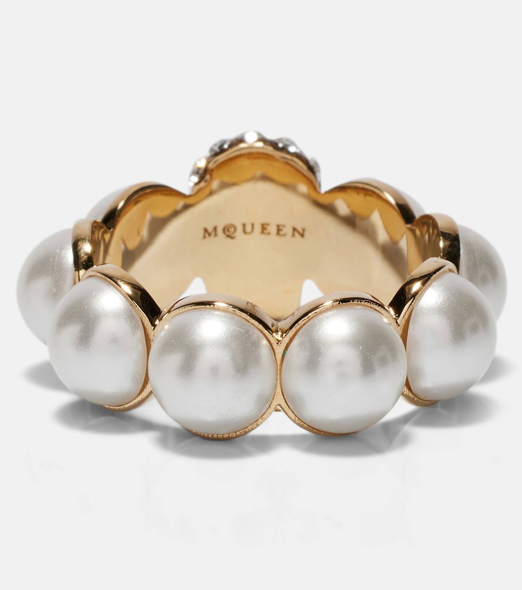 Skull embellished ring - 4
