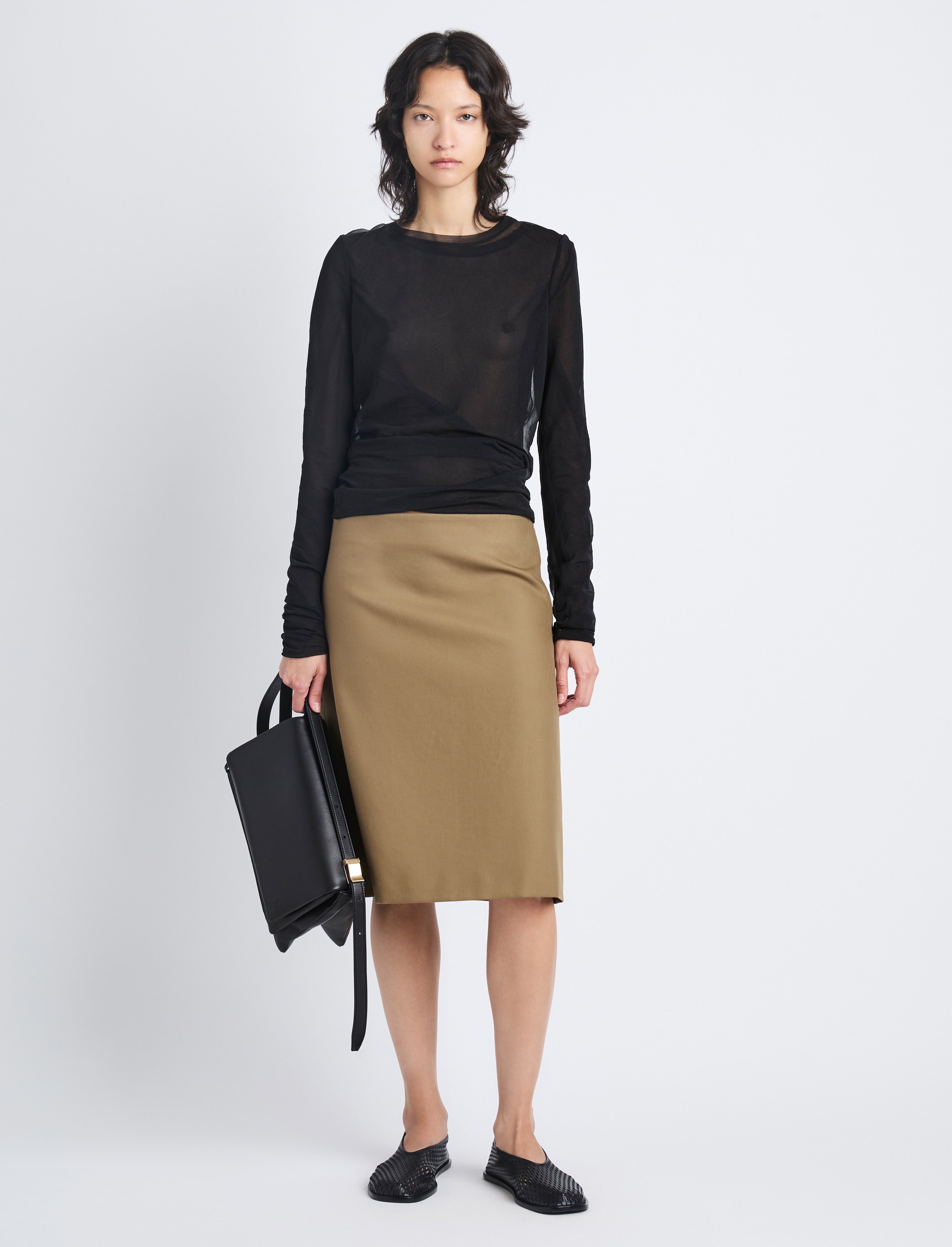 Adele Skirt in Eco Cotton Twill - 2