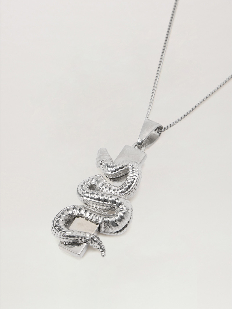 Snake Box Logo Necklace 3