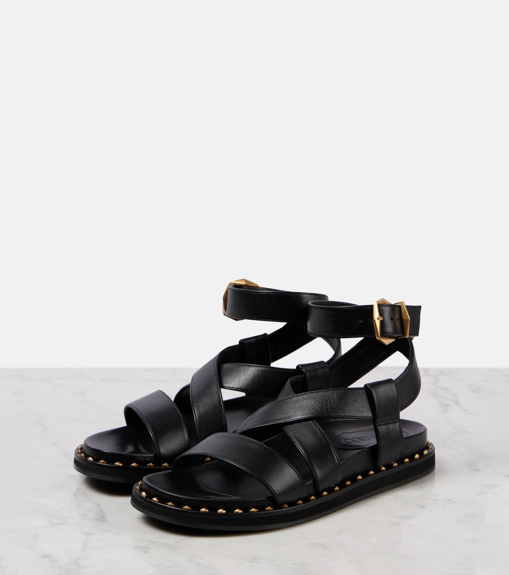 Blaise leather sandals - 5