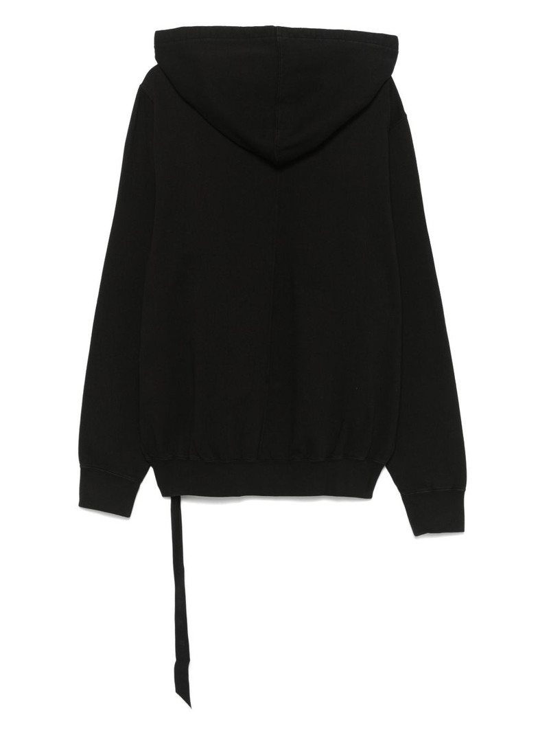 Rick Owens DRKSHDW graphic-print hoodie outlook