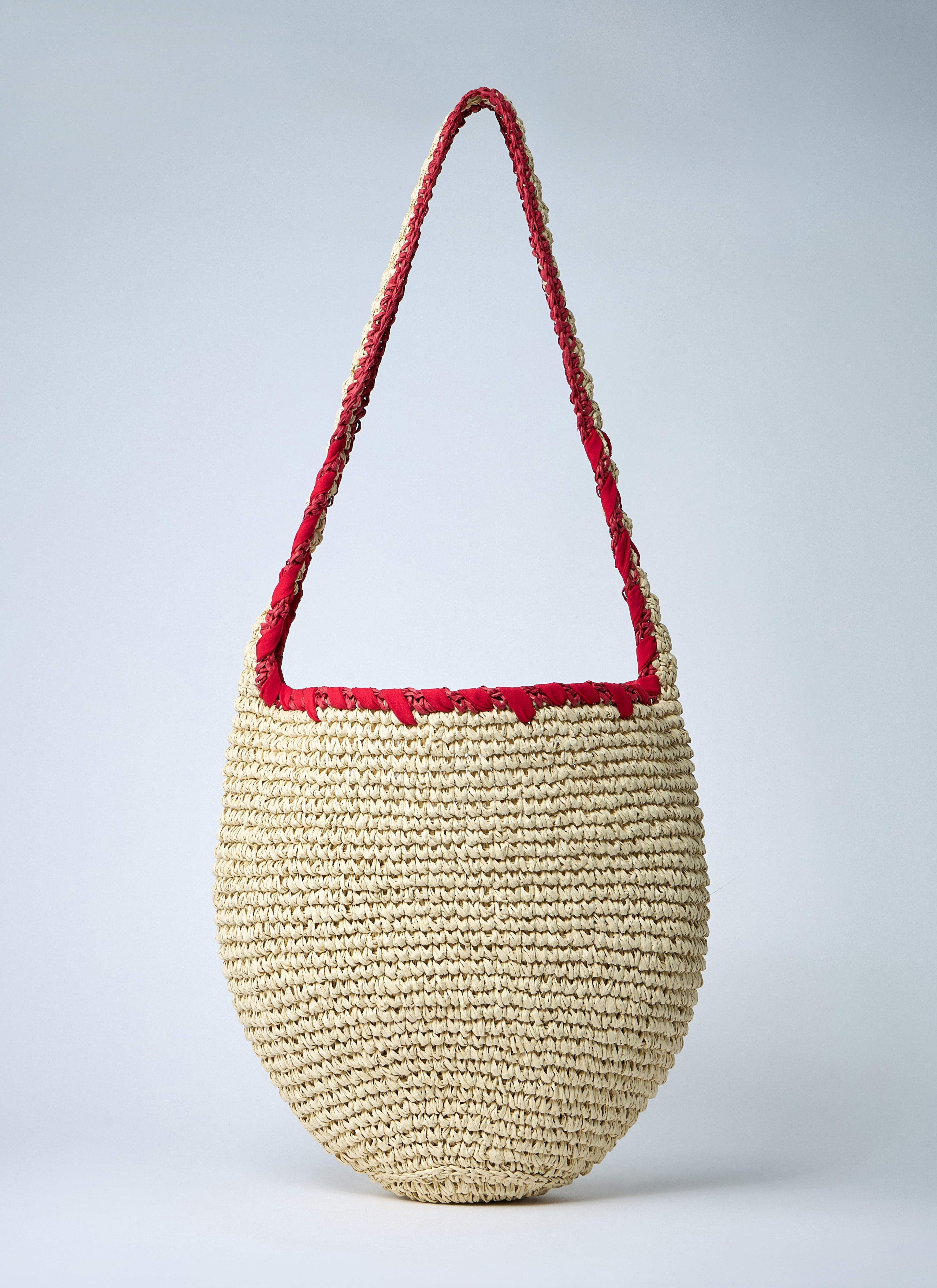 Marni Women Logo Motif Raffia Shoulder Bag - 3