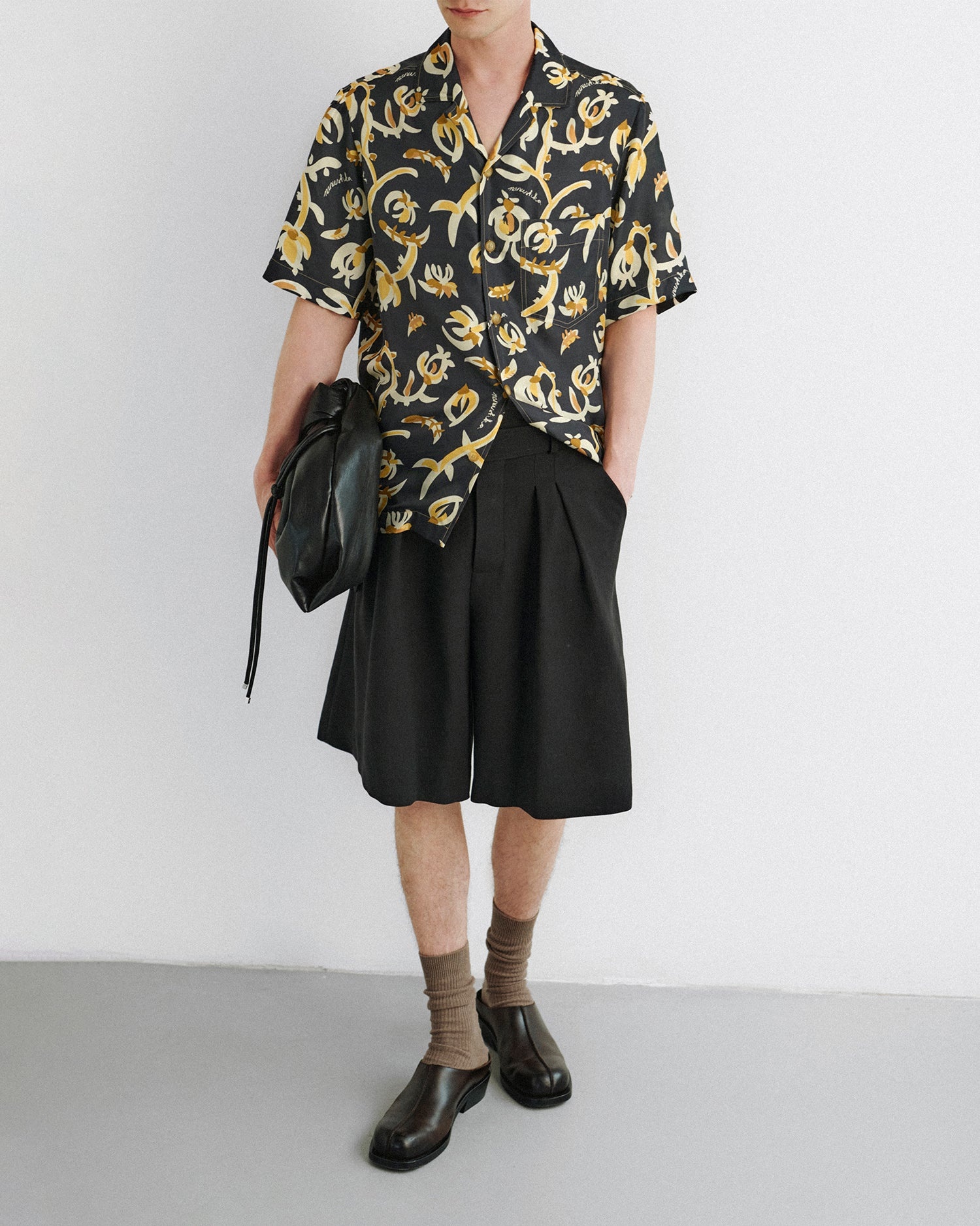 Printed Silk Twill Shirt - 2