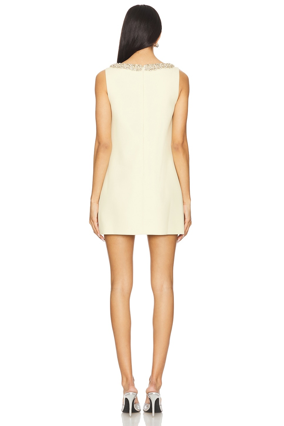 Crepe Bow Mini Dress - 3