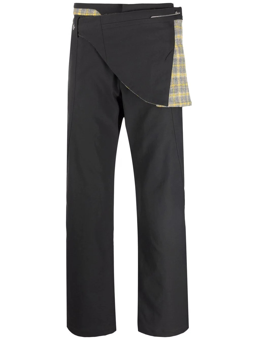 Harkman panelled straight-leg trousers - 1