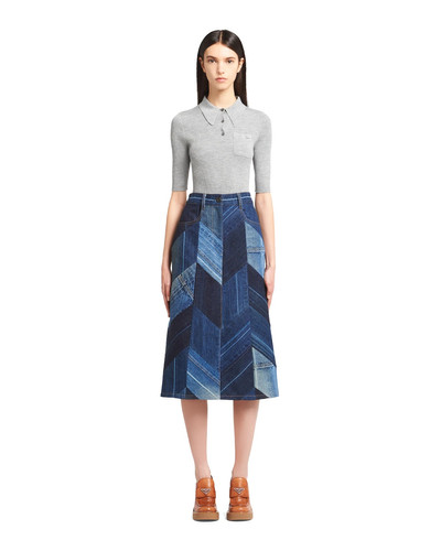 Prada Denim skirt outlook