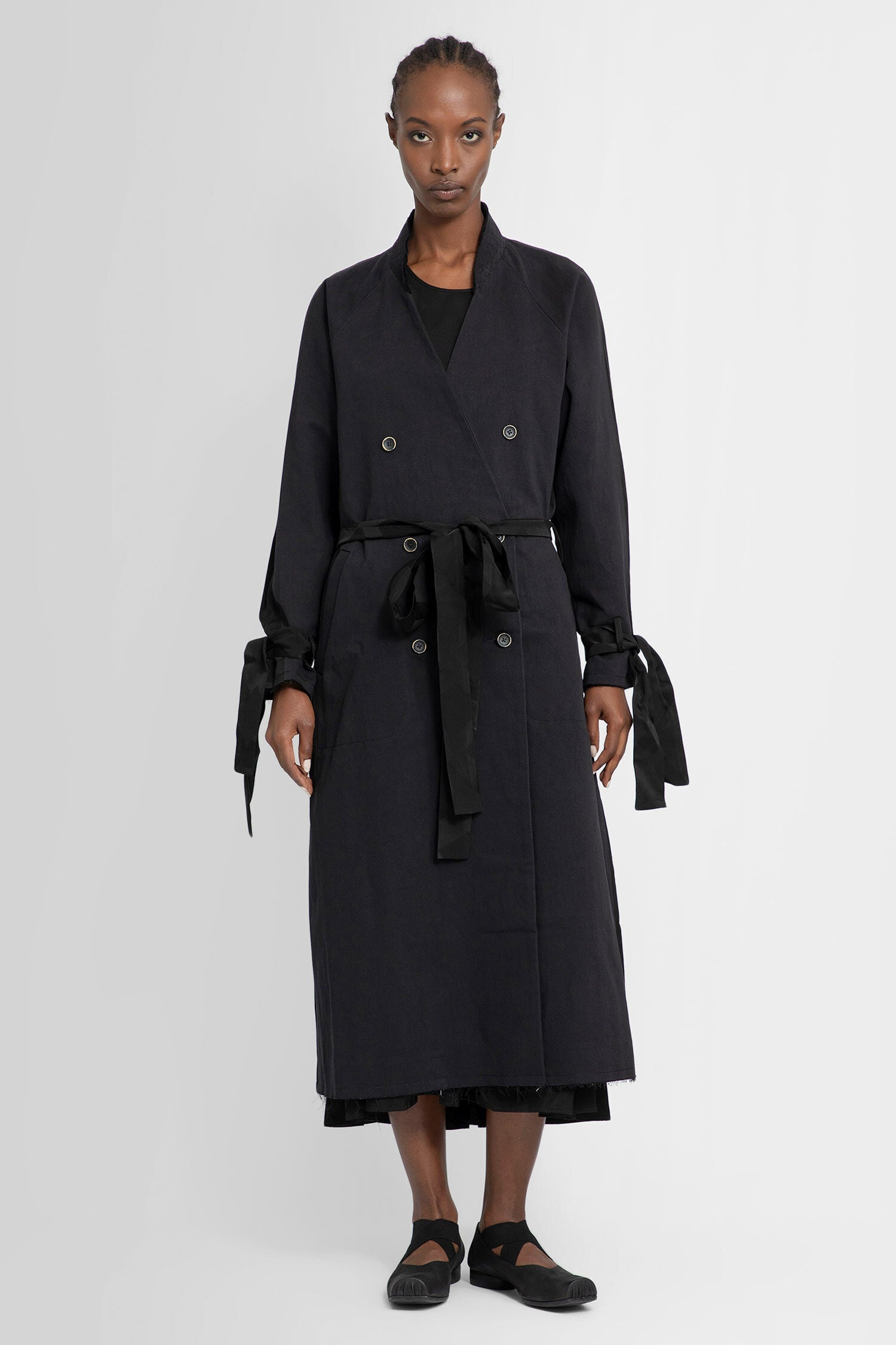 UMA WANG WOMAN BLACK COATS - 1