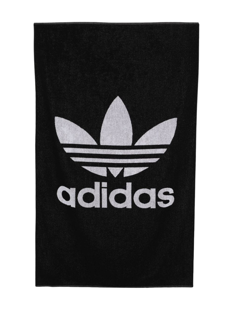 extra-large trefoil-jacquard towel (100cm x 170cm) 3