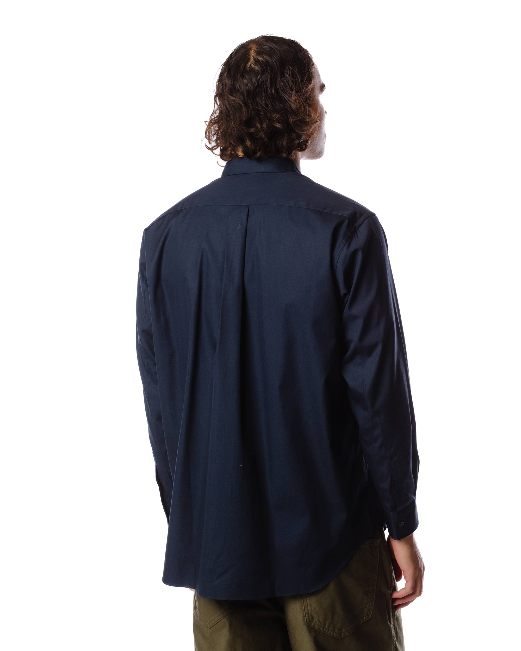 Wide Classic Shirt Navy - 3