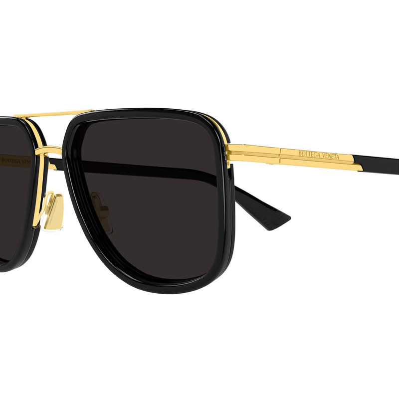 Bottega Veneta AVIATOR SUNGLASSES (GOLD/GREY) outlook