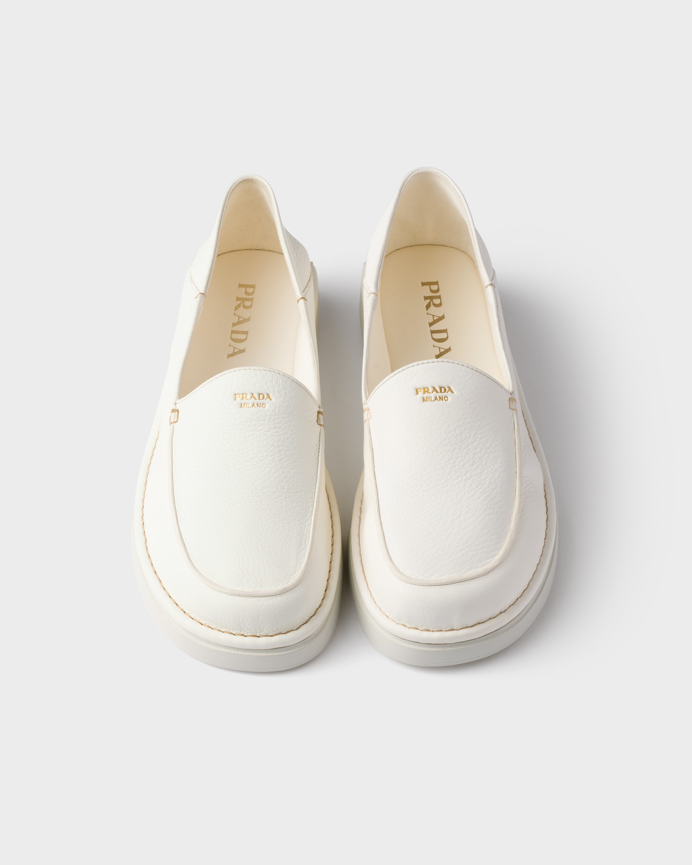 Leather slip-ons - 3