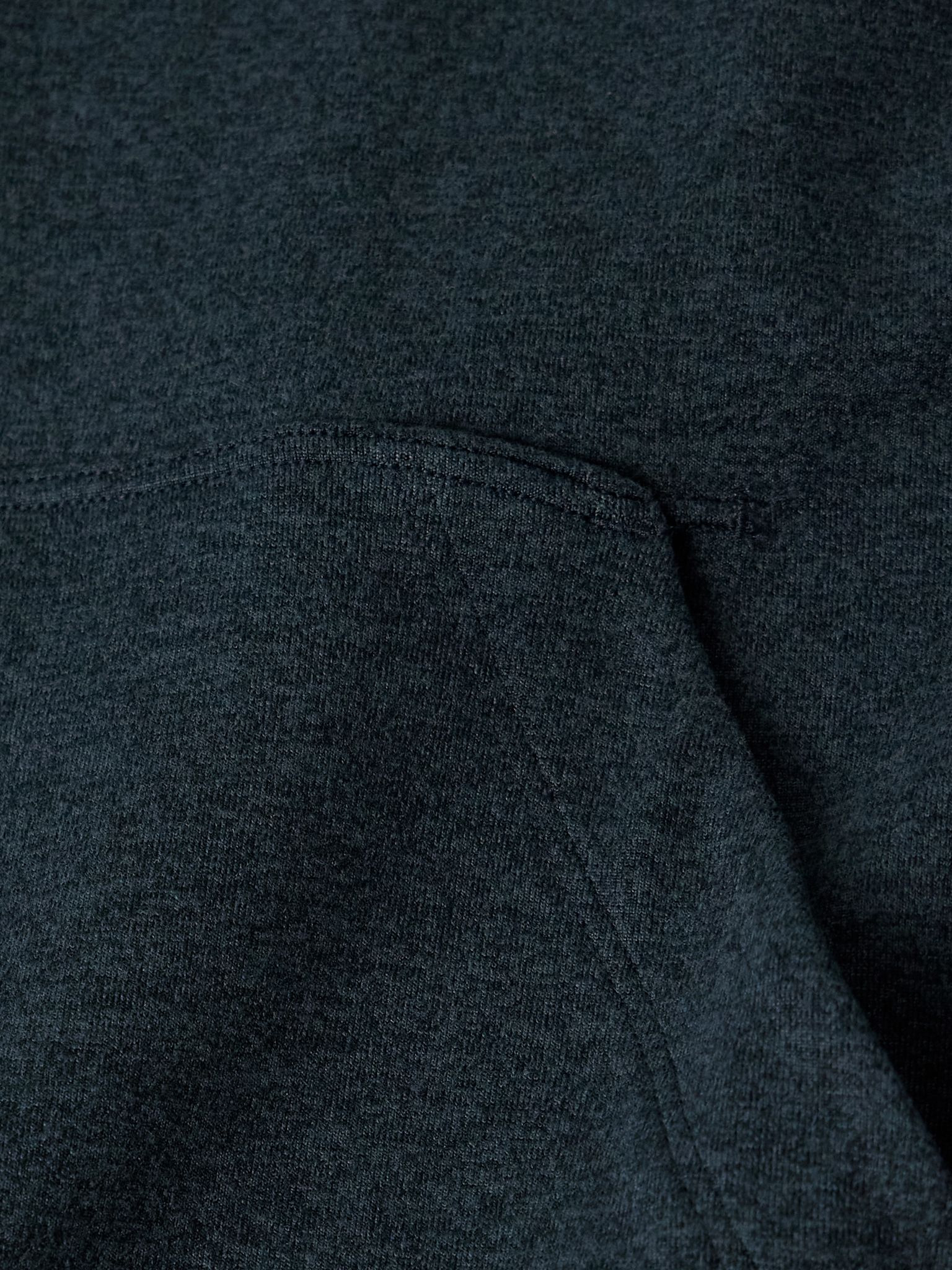 Stretch Recycled-Jersey Hoodie Navy - 4