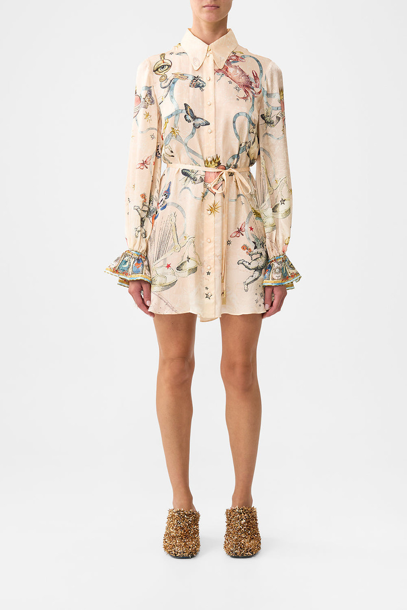 CAMILLA SHIFT SHIRT DRESS outlook