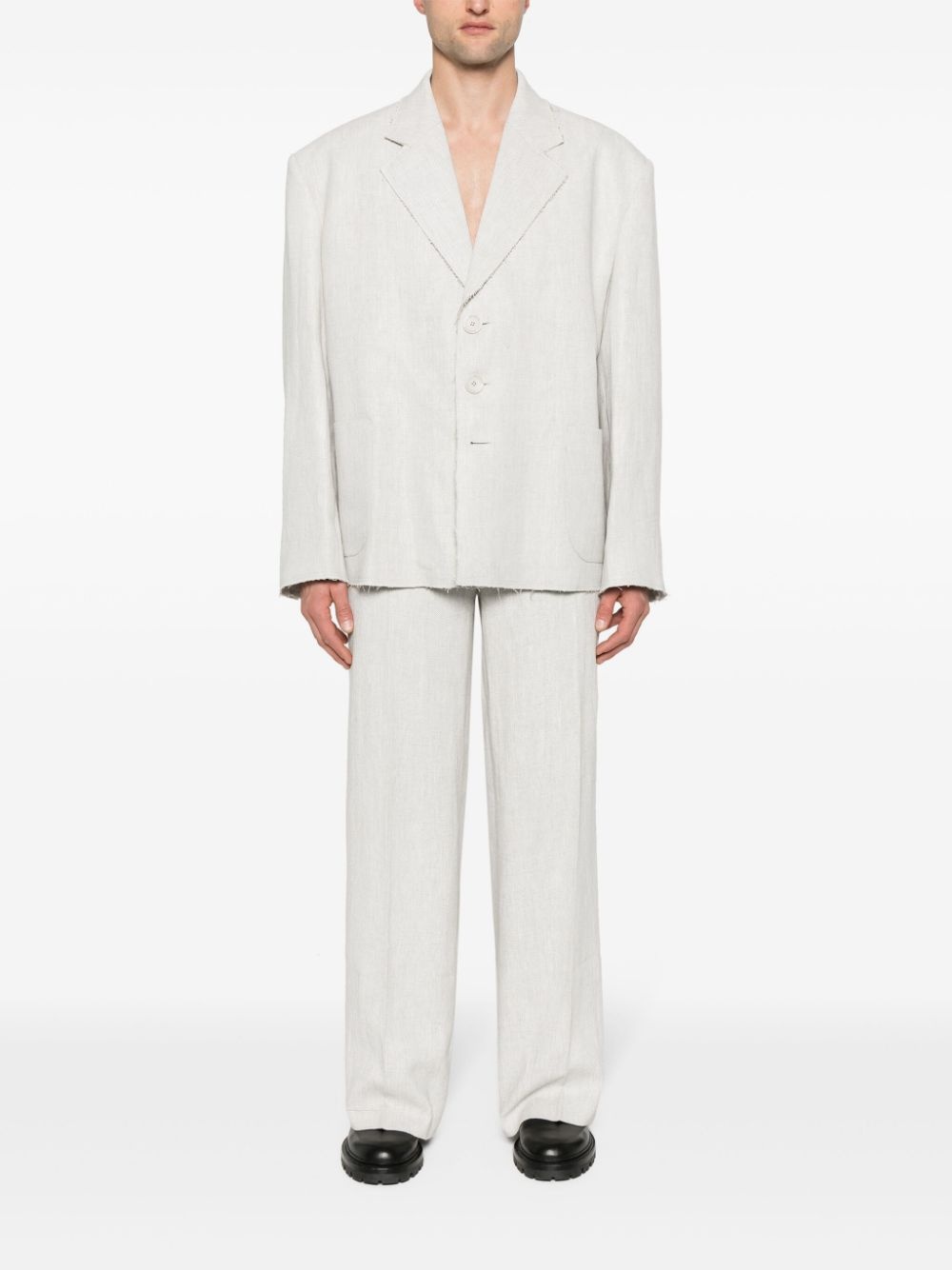 straight-leg trousers - 2