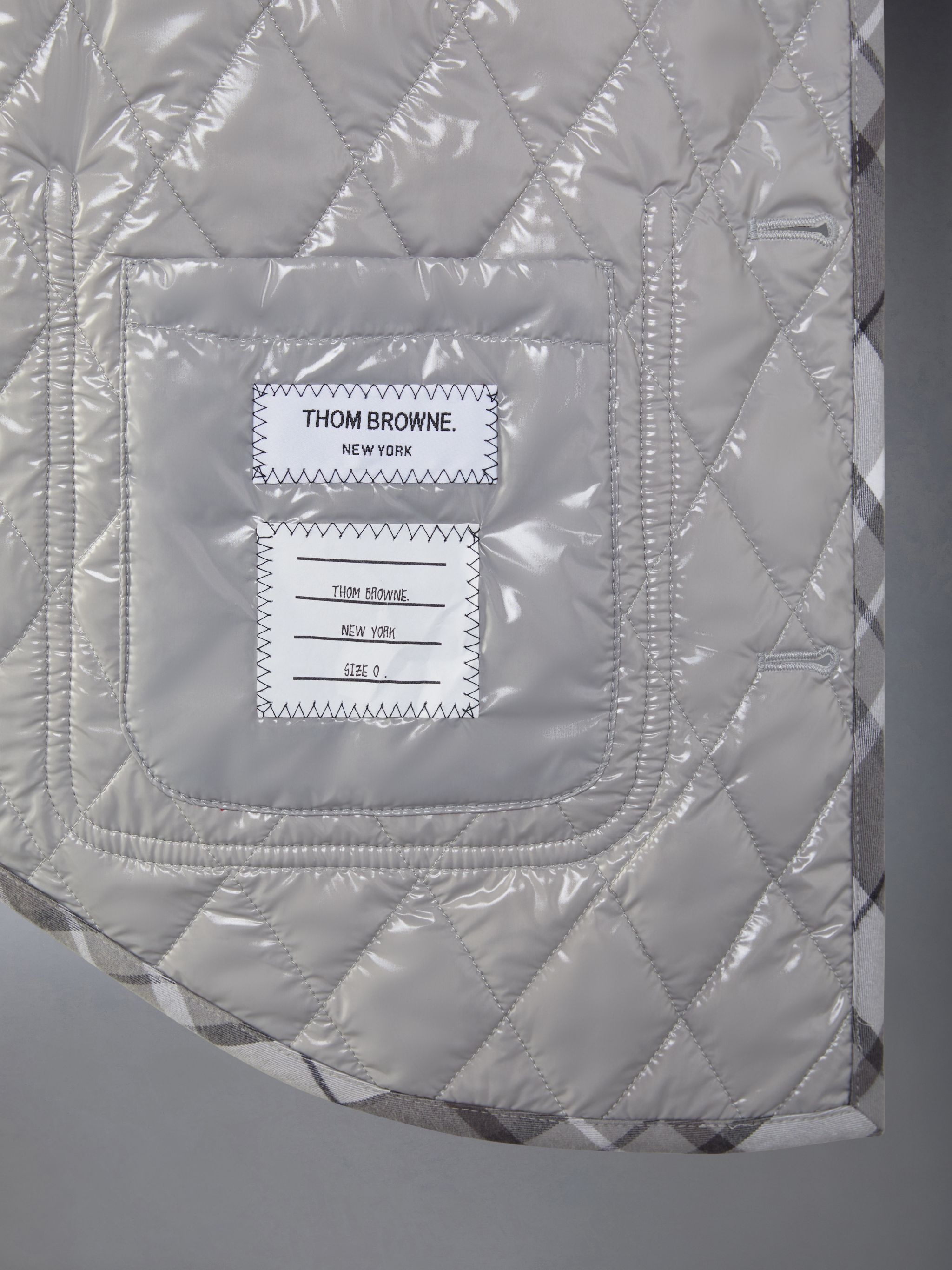 Cotton Flannel Quilted Shirt Jacket - 5