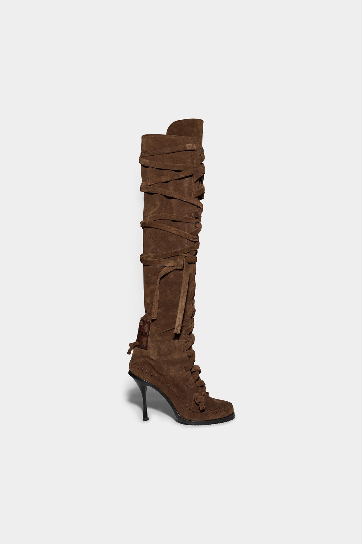 FRINGES HEELED BOOTS - 1