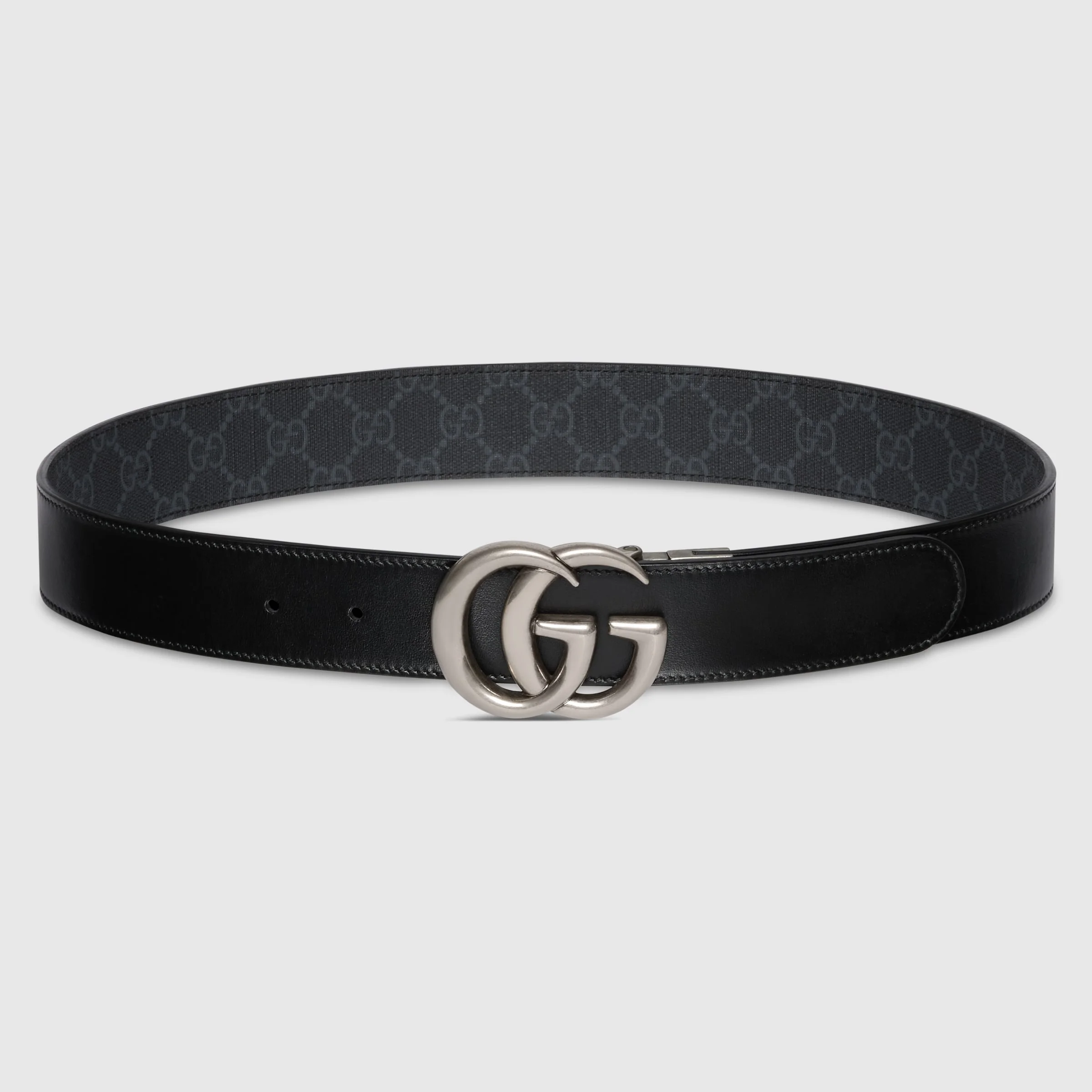 GG Marmont Reversible Belt Gucci Leather GG Marmont Reversible Belt - Size 44 / 110  main image 3