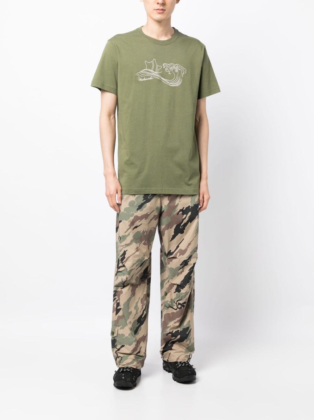 SONGKRAN EMBROIDERED COTTON T-SHIRT - 3