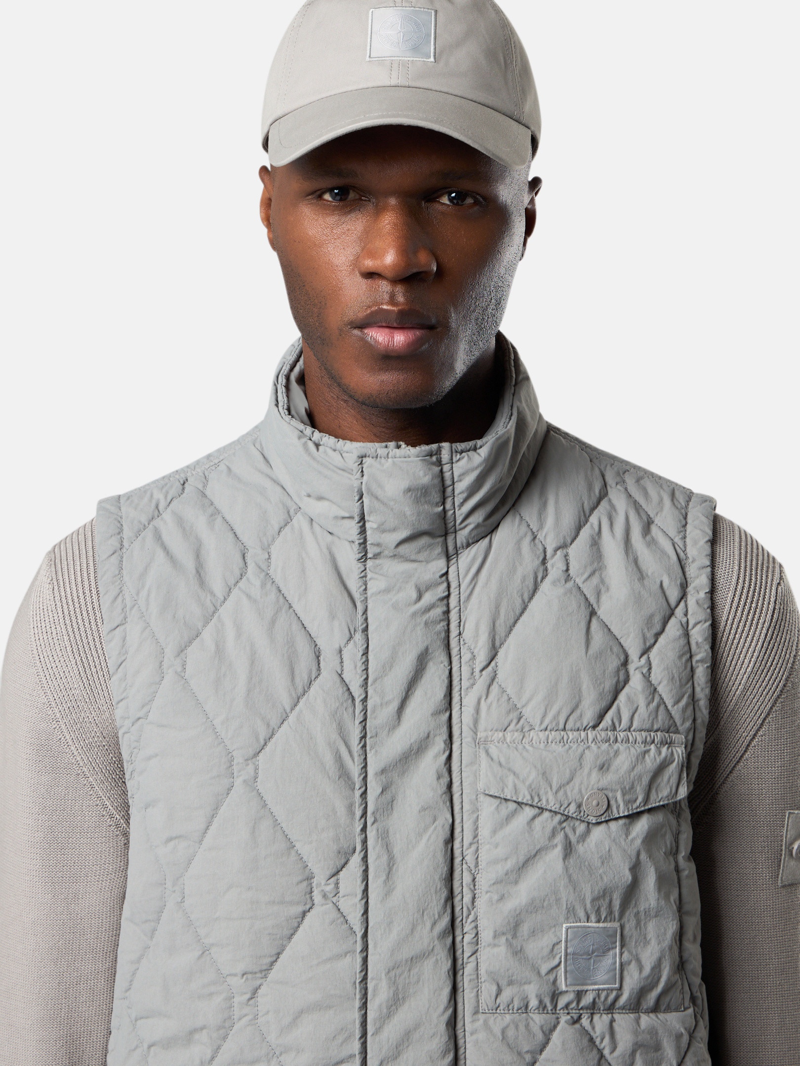 G100011 NYLON SMERIGLIATO WITH PRIMALOFT®-TC_STONE ISLAND GHOST - 4