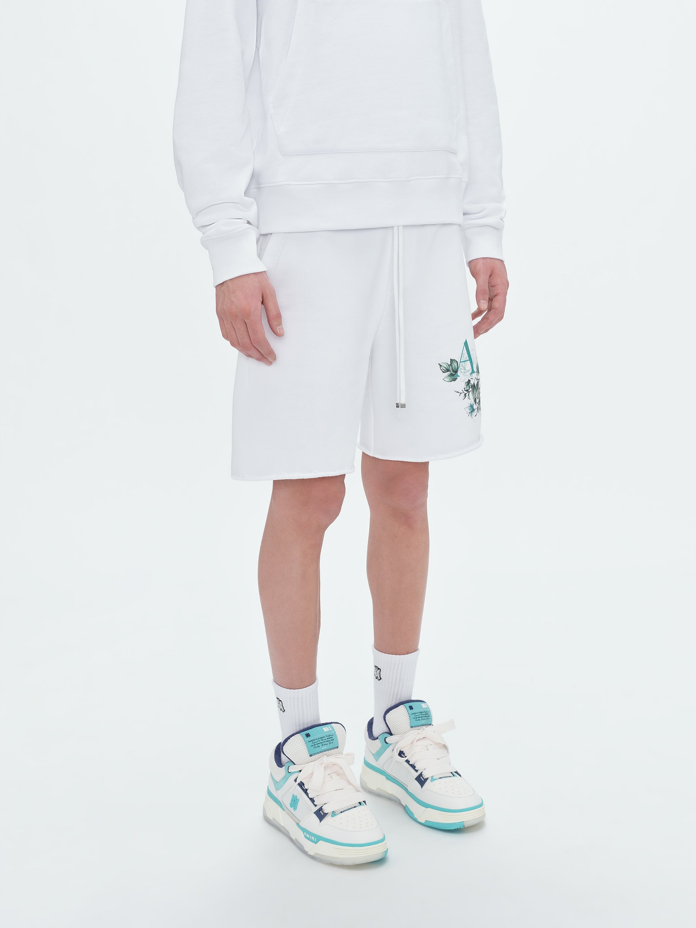 FLORAL AMIRI LOGO  SHORT - 4