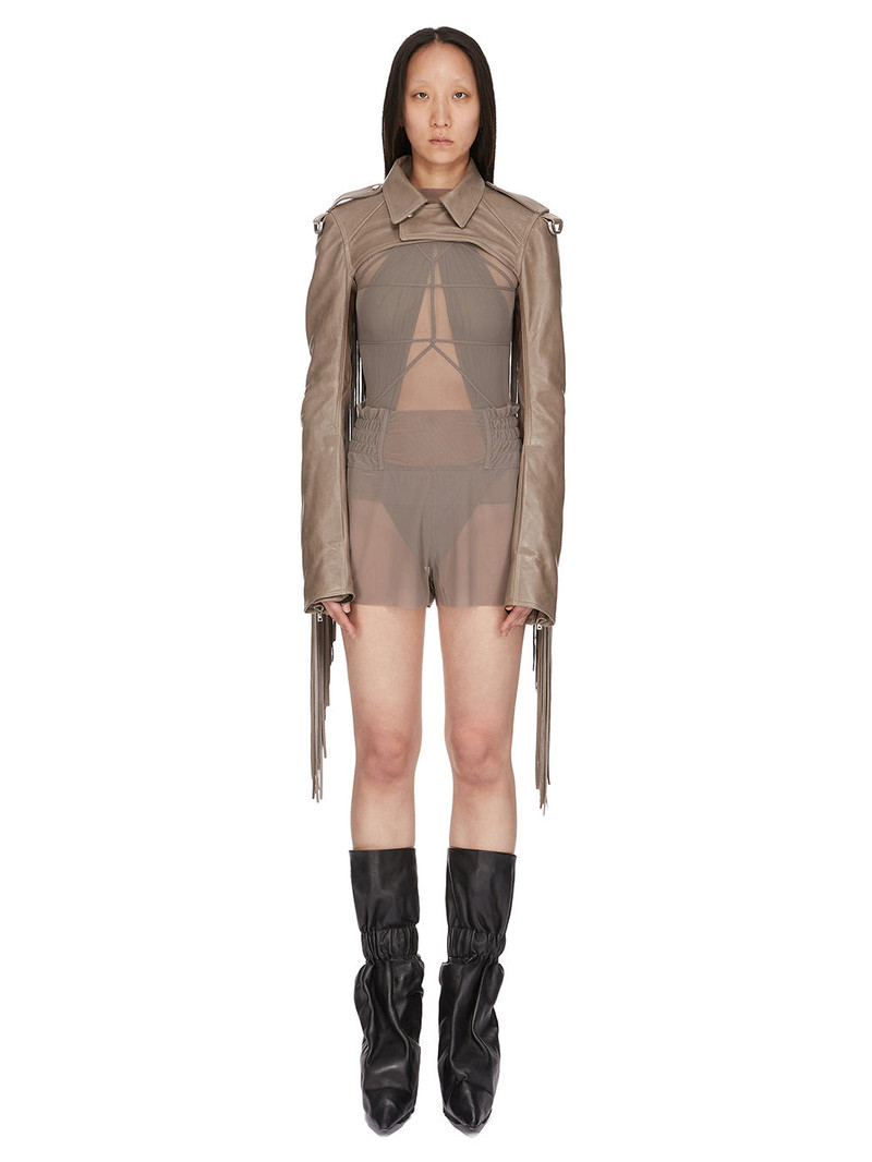 zip-cuff biker jacket 1