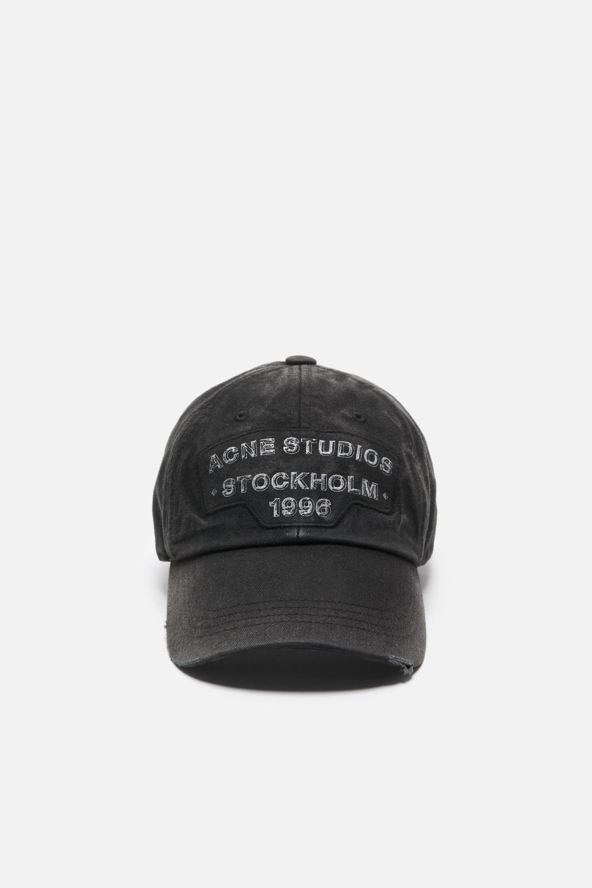 Screenprint baseball cap - Black - 1