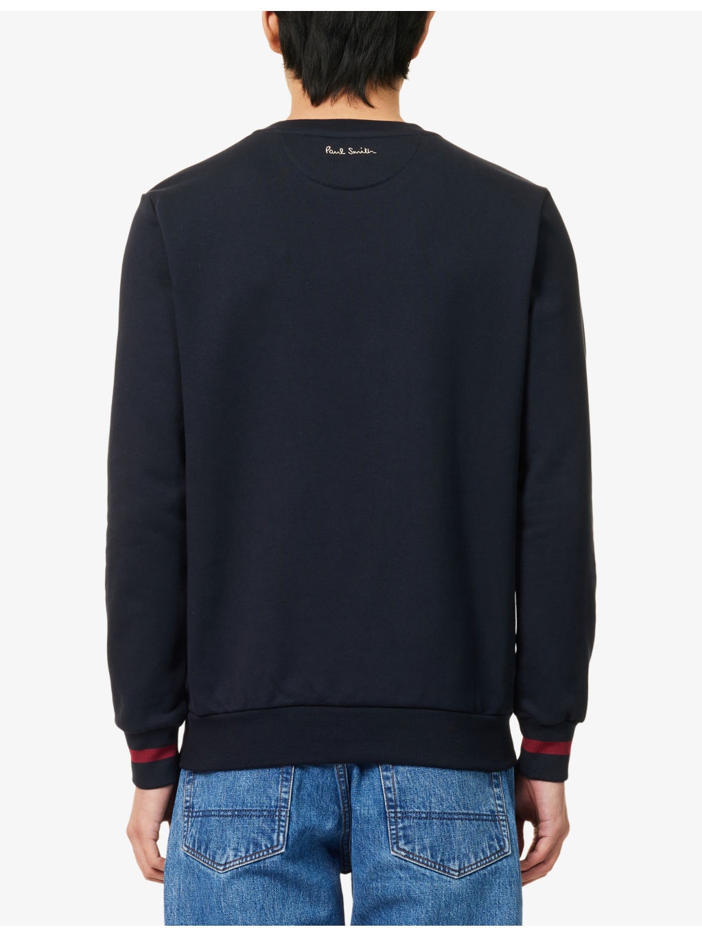 Regular-Fit Graphic-Print Cotton-Jersey Sweatshirt - 4