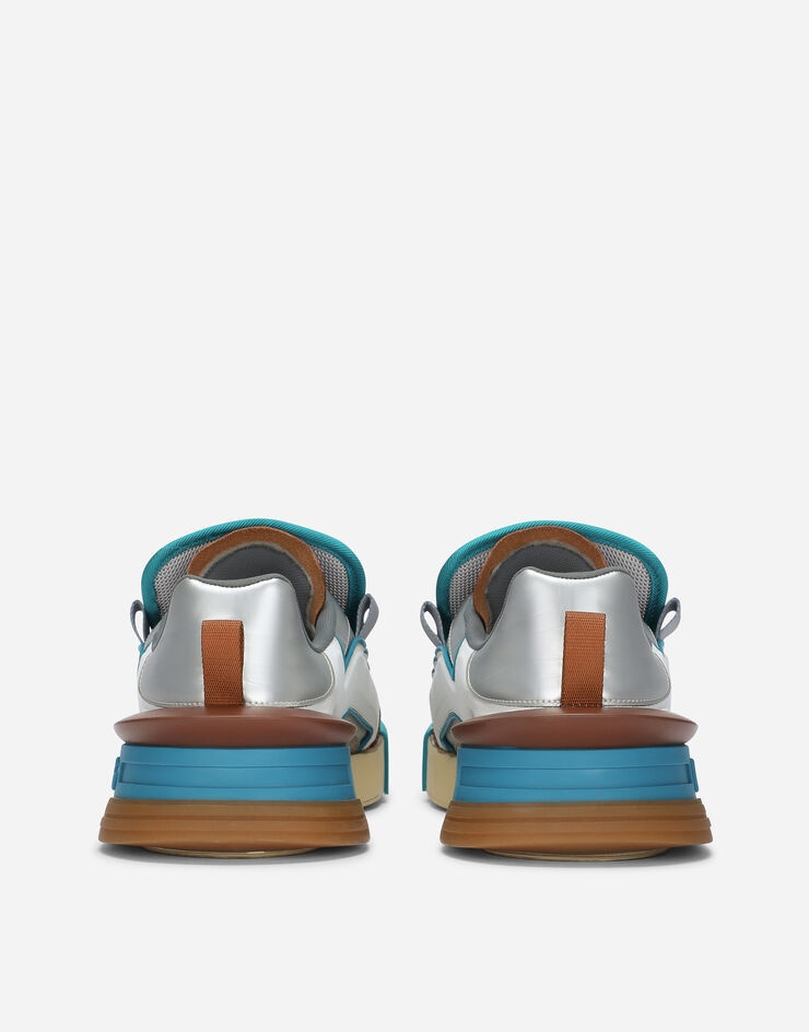 Mixed-material Portofino sneakers - 3