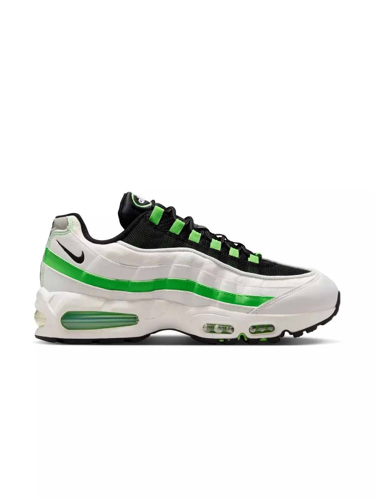 Air Max 95 OG "Summit White/Black/Green Gusto" Men's Shoe - 1
