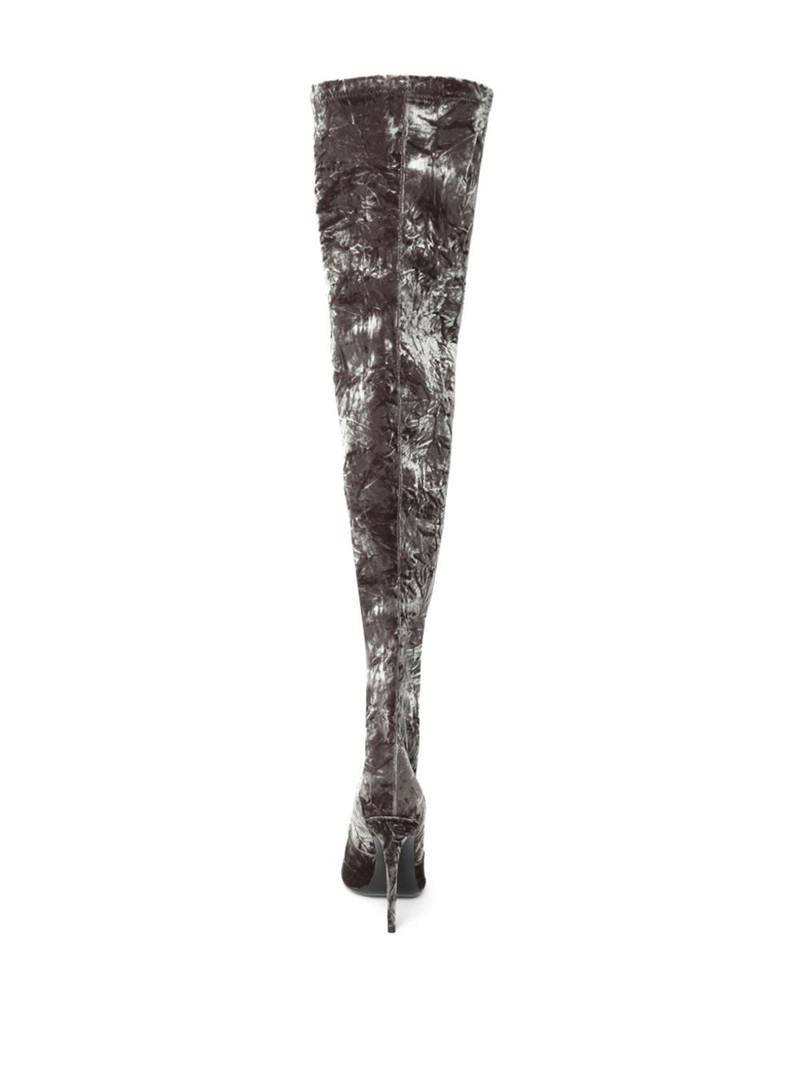 SAINT LAURENT Ella 110mm thigh-high boots outlook