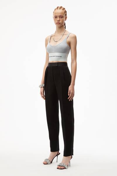 Alexander Wang HIGH WAISTED DENIM TUXEDO TROUSER outlook