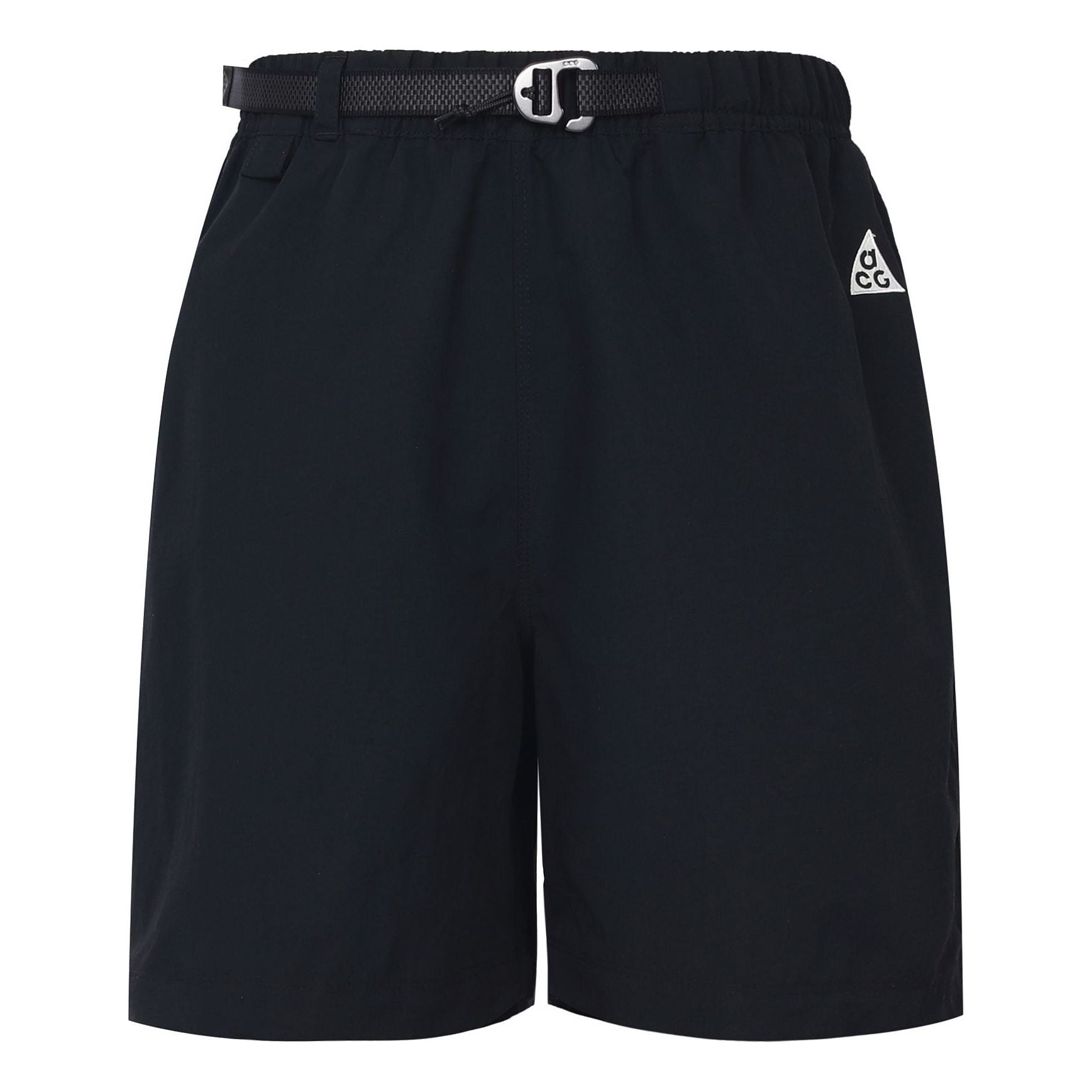 Men's Nike ACG Alphabet Solid Color Breathable Casual Sports Shorts Black CZ6704-014 - 1