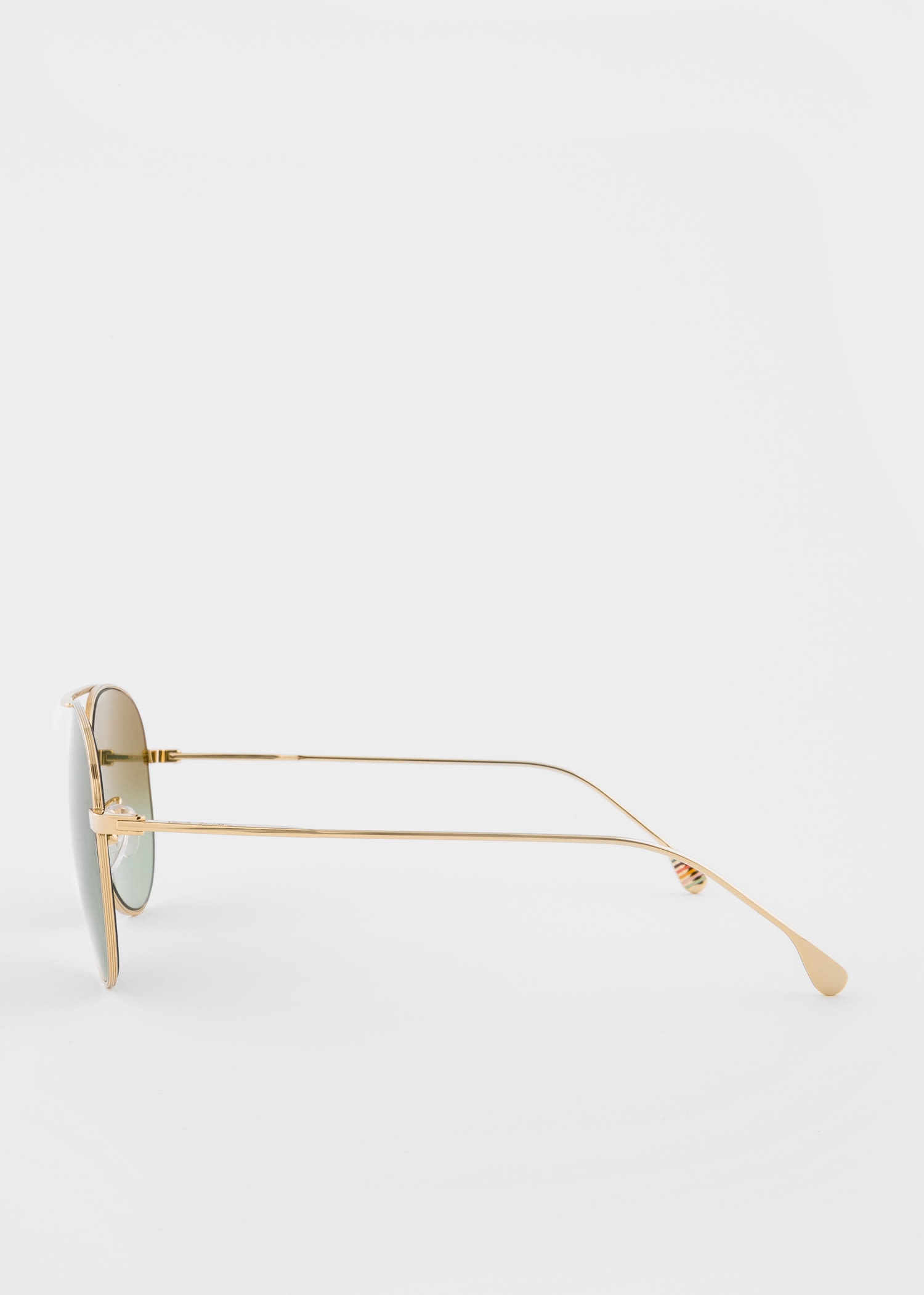 Shiny Gold 'Dylan' Sunglasses - 3