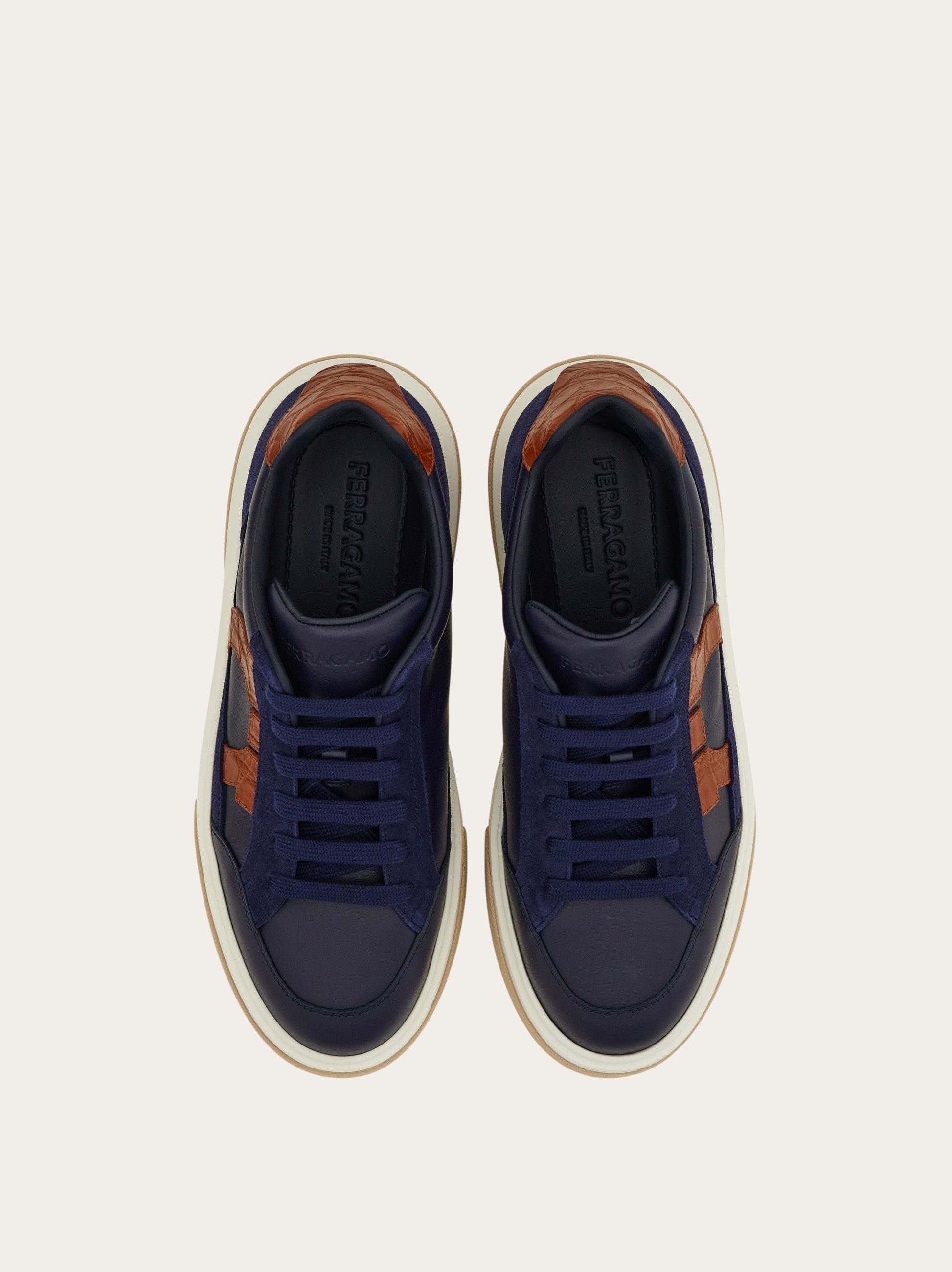 Low top sneaker with Gancini - 2