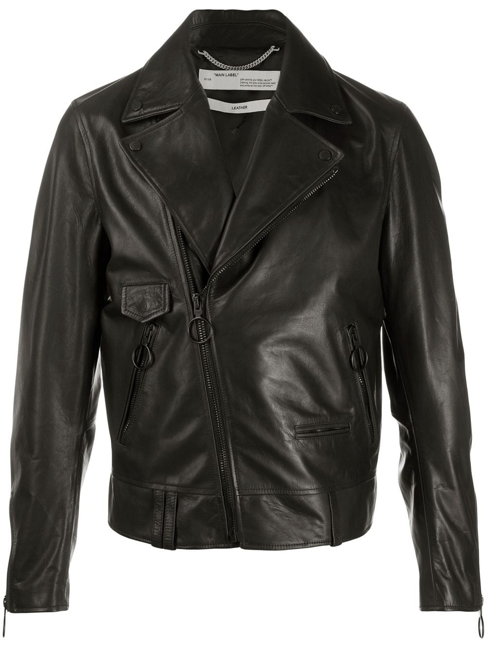 arrows leather jacket - 1