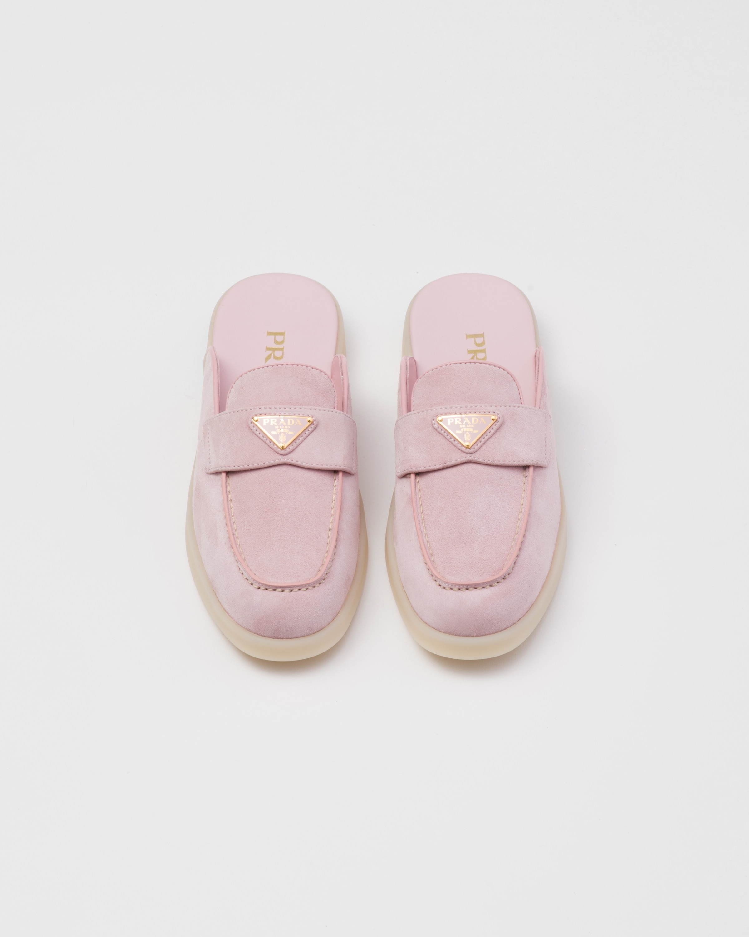 Suede mules - 3