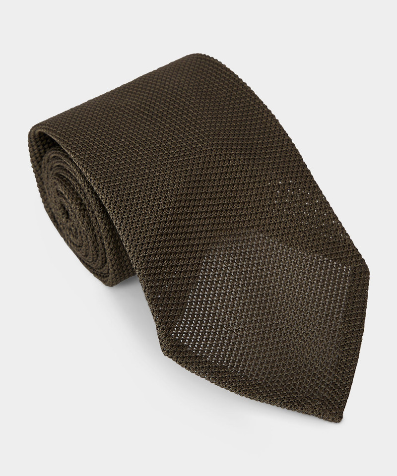 TODD SNYDER Italian Grenadine Silk Tie outlook
