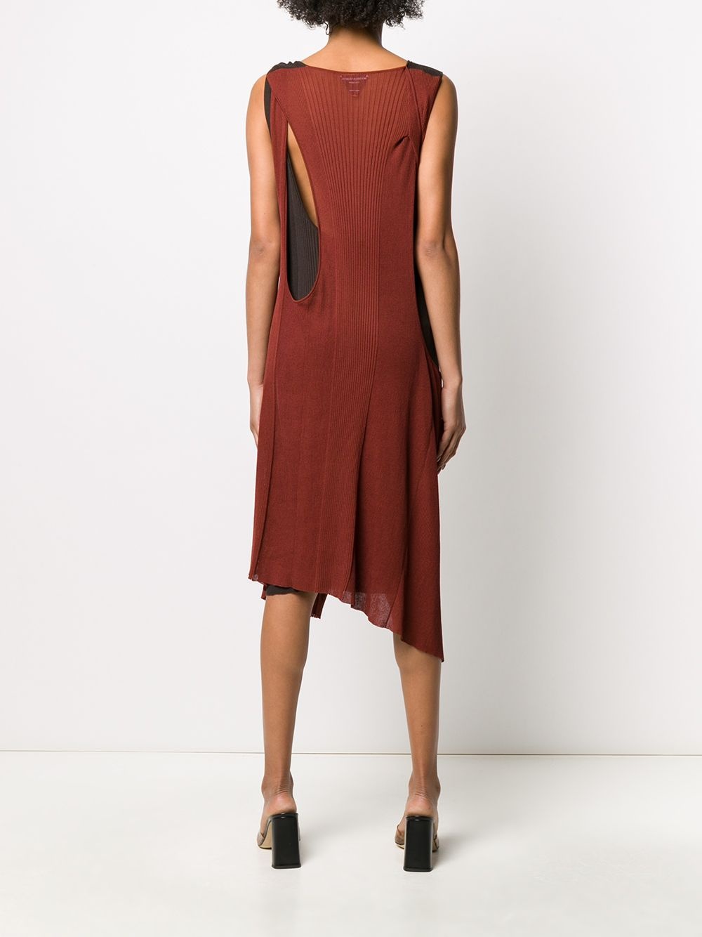 deconstructed knit dress - 4